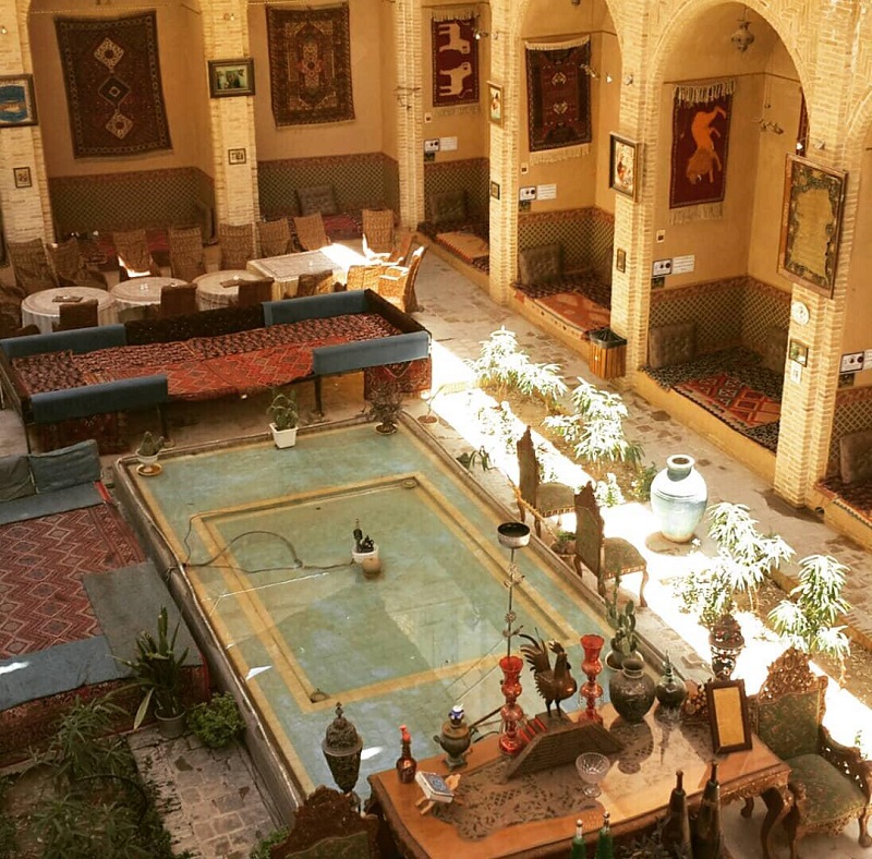 هتل سنتی باغ مرشد یزد - از هتلهای سنتی یزد
