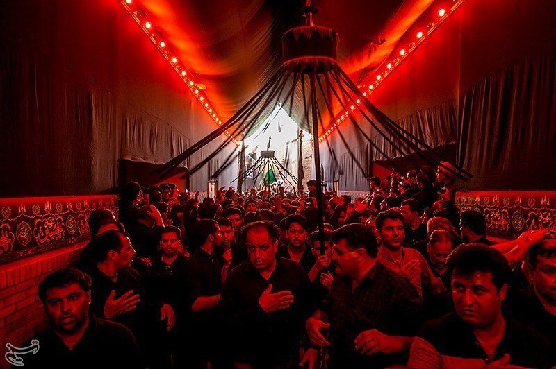 تصاویر مراسم آیینی و سنتی عزاداری محرم در یزد